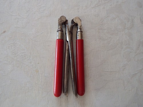 Ancien fer friser - fer, pliant