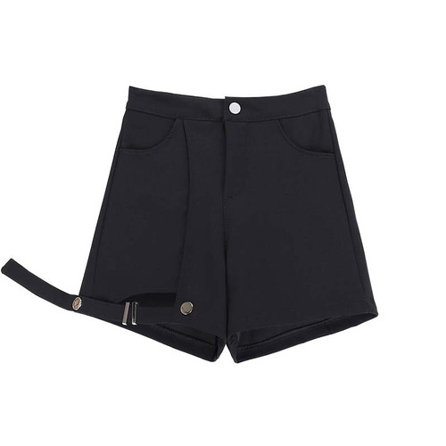 Femme asymétrique mini short - asymétrique,