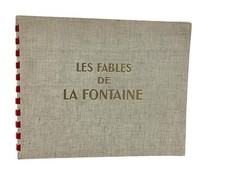 ANCIEN LIVRE LES FABLES DE LA