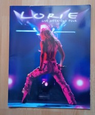 PROGRAMME de CONCERT neuf LORIE Live Week-end tour  ,   1 poster 
