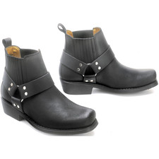 Bottes de moto Kochmann bottes chopper bottes western City Biker noir hommes