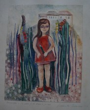 Dessin Monotype  LA PETITE