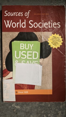 Sources world societies - sources, of
