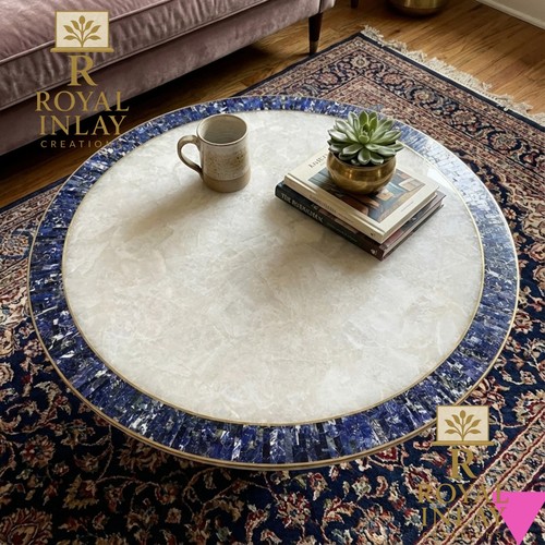 Table basse art deco - deco, 42"