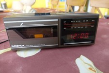 radio réveil vintage  FM GO  avec  lecteur de cassette MONDIVOX