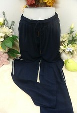 Vêtement occasion femme : Pantalon fluide marine " Y'Coo " - T : 38 *