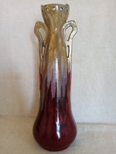 Grand vase en faïence De Bruyn, Fives Lille, vers 1920 (H. 46,5 cm)