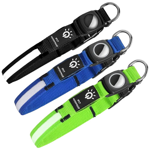 Collier led airtag - collier,