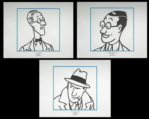 Herge tintin presse 3 - herge,