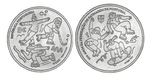 Euros commémorative - 5€,