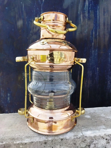 Lampe pétrole ancre - à,