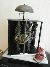 ANCIEN MOUVEMENT D'HORLOGE COMTOISE MORBIER A double SONNERIE PENDULE CLOCK UHR