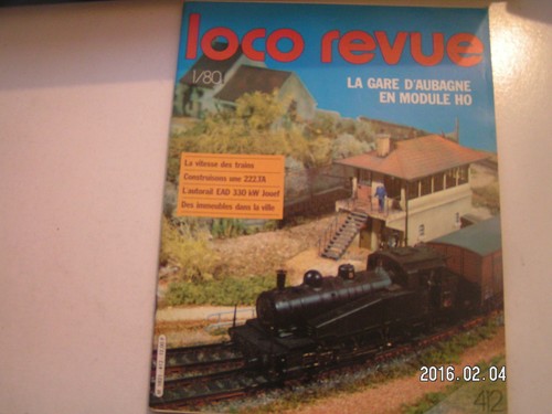 Loco revue 412 une 222 - n°412,