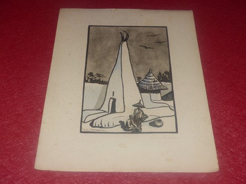 Afrique noire 1930 scene - afrique,