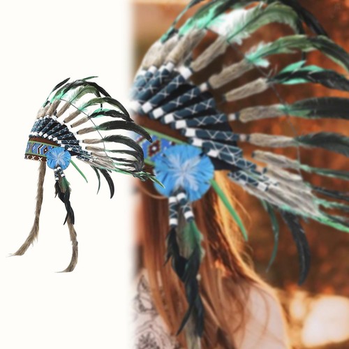 Coiffe plumes inspiration - à,