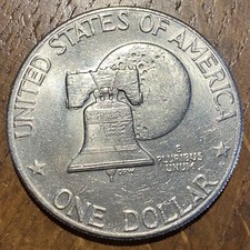 GROSSE PIECE DE 1 DOLLAR EISENHOWER LIBERTY BELL 1976 D (806)