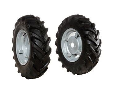 Paire roues gommées - paire, 6.5/80-12