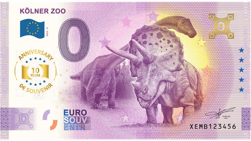 Billet souvenir 2025 allemagne - billet,