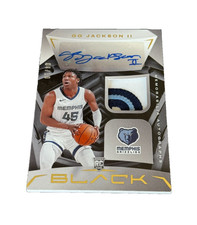 2023 Panini Black GG Jackson II Rookie Patch Auto /10 #RMA-GG