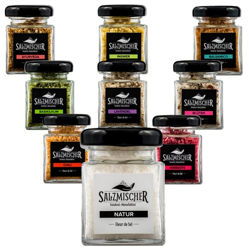 Fleur sel mélange - fleur, de