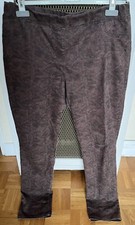 Pantalon Anne Weyburn Femme Marron 42 Motif Lézard