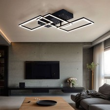Lampe De Plafond Noire LED