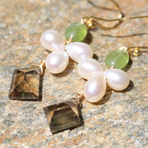 Boucles oreilles perle de - perle,