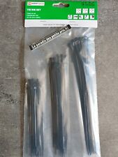 collier de serrage 3 tailles,75 serre-câbles autobloquants, Rislan en plastique