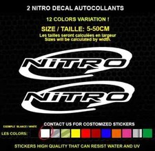 2 NITRO autocollant