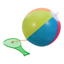  Ensemble de 5 raquettes de tennis pour enfants avec handball gonflable, jouets
