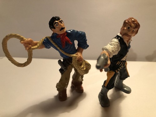 Figurines cow boys - , lasso