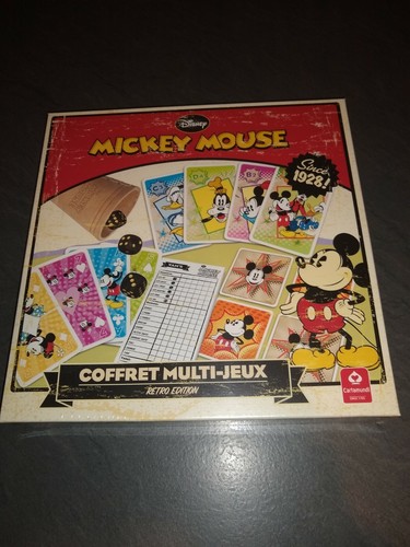 Coffret multi jeux mickey - multi,