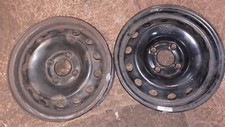 2 JANTES PEUGEOT 206,  JANTE TÔLE 5.5JX14 ET24 4X108 65 H2,très bon état !!!