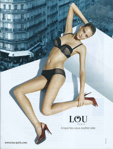 Publicité papier lingerie - publicité,