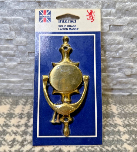 Vintage solid brass door - vintage,