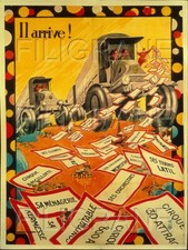 ANCILLOTTI CIRQUE Rdhs - POSTER HQ 50x70cm d'une AFFICHE VINTAGE