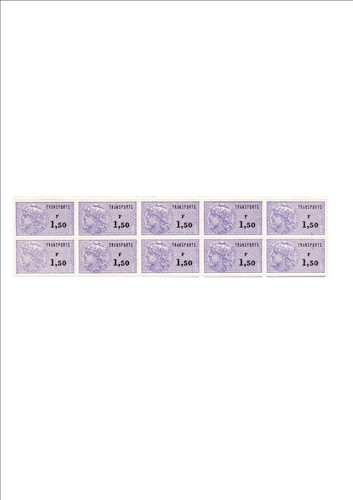 Bloc timbres fiscaux - bloc,