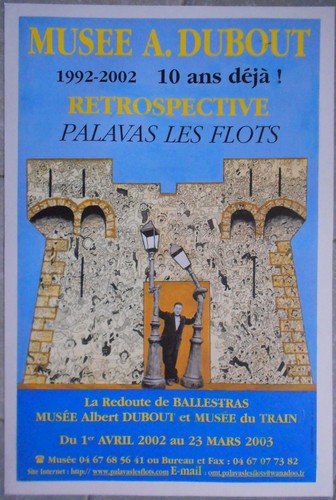 Affiche expo musee dubout - expo, 10