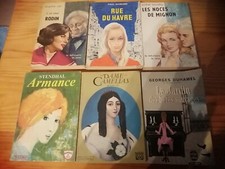 Rare!  Lot de 6 romans de poche années 60- -bon état !