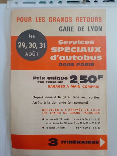 Dépliant sncf service - dépliant,