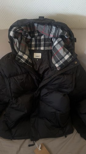 Burberry doudoune noire 2xl - doudoune,