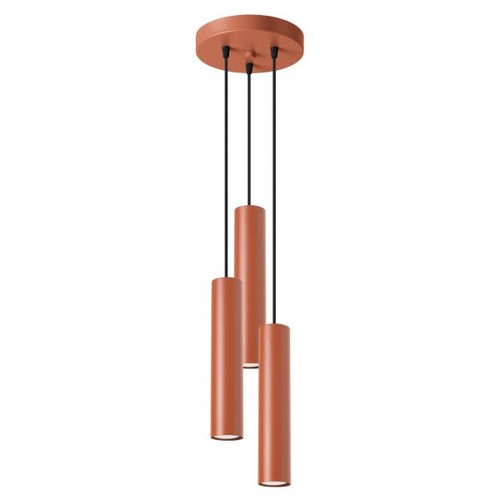 Suspension acier ocre rouge - suspension,