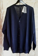 Gilet bleu avec laine marque Monte Carlo taille 70 étiqueté 105€