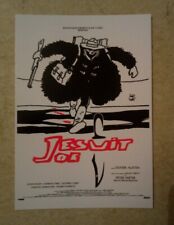carte postale cinéma film JESUIT JOE dessin Hugo Pratt 