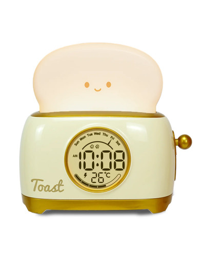 Kid alarm clock - led, night