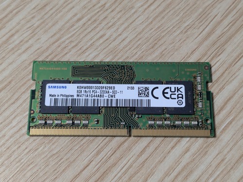 Barrette mémoire samsung 8go - barrette,