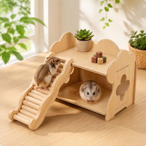 Enclos ventilé bois pour - enclos, en