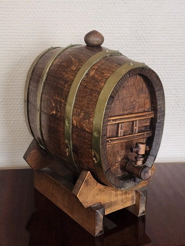 Petit tonneau bois - bois, avec