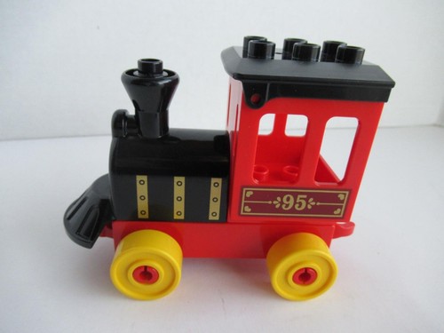 Lego duplo train engine - train,