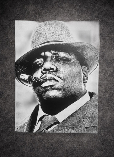 Notorious big wall - wall, canvas